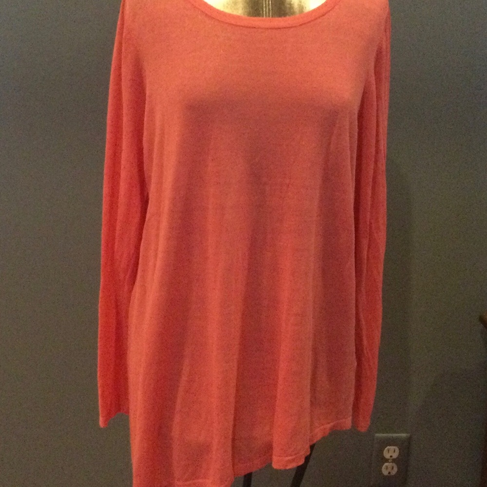 Eileen Fisher Coral Pullover Sweater